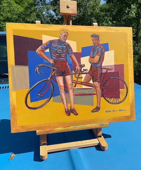 "2 Butches, 1 Bicycle"